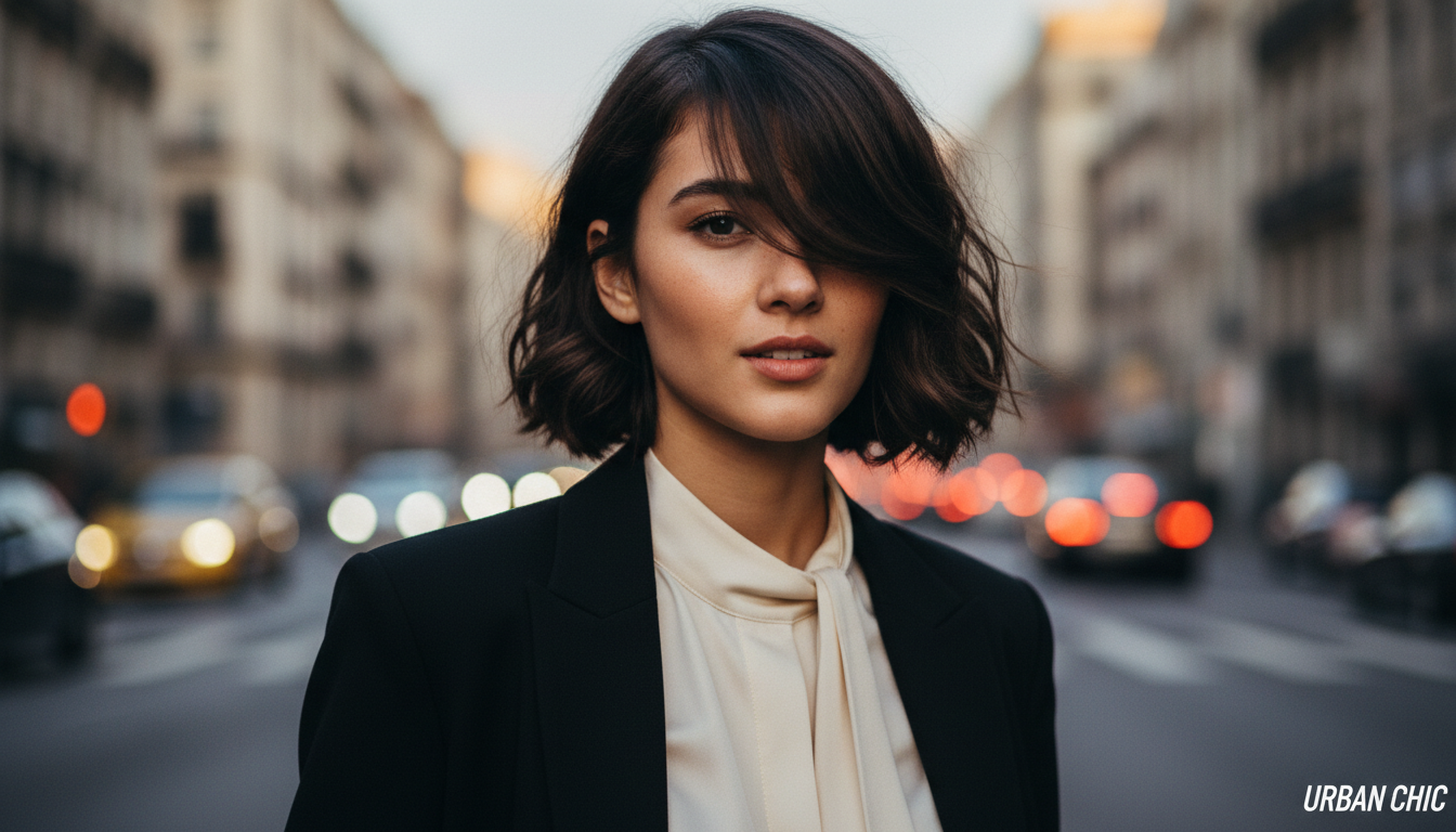 découvrez le carré avec frange latérale, une coupe asymétrique subtile qui met en valeur et sublime les traits du visage avec élégance et modernité.